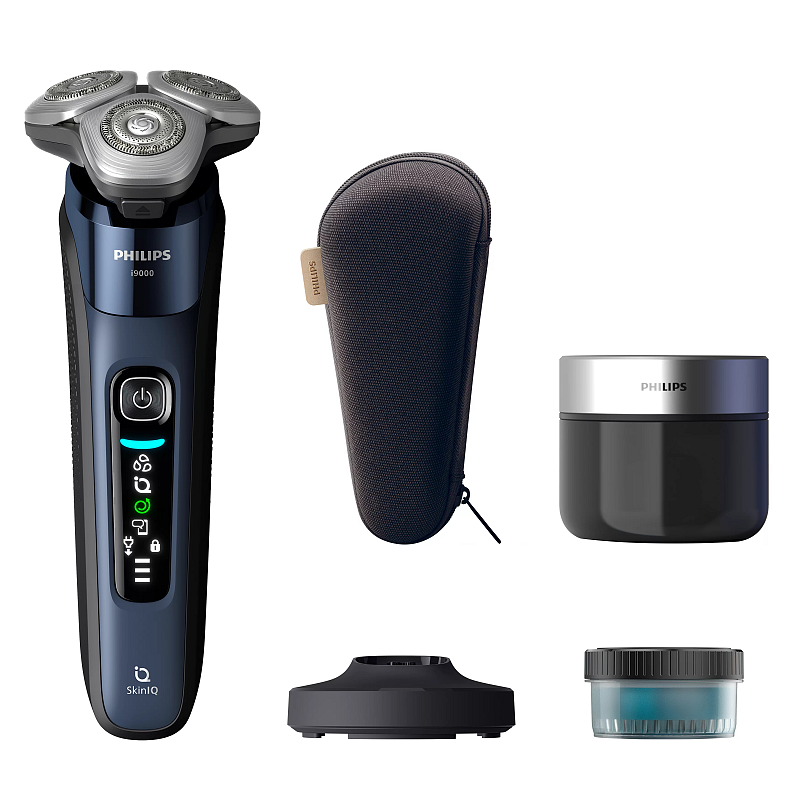 Philips i9000 X9003/30 Elektrischer Nass- und Trockenrasierer mit SkinIQ