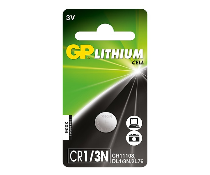 GP Batteries Lithium Cell CR1/3N Einwegbatterie