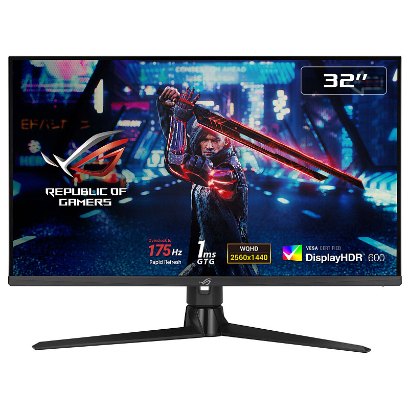 ASUS ROG Swift XG32AQ Computerbildschirm 81,3 cm (32") 2560 x 1440 Pixel Wide Quad HD Schwarz