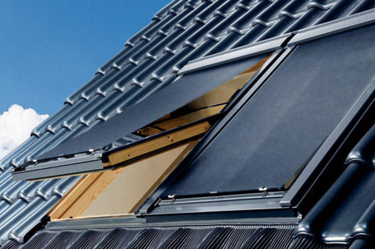 VELUX MHL 200 5060 Jalousien/Rollos Manuell Fest Jalousie Schwarz