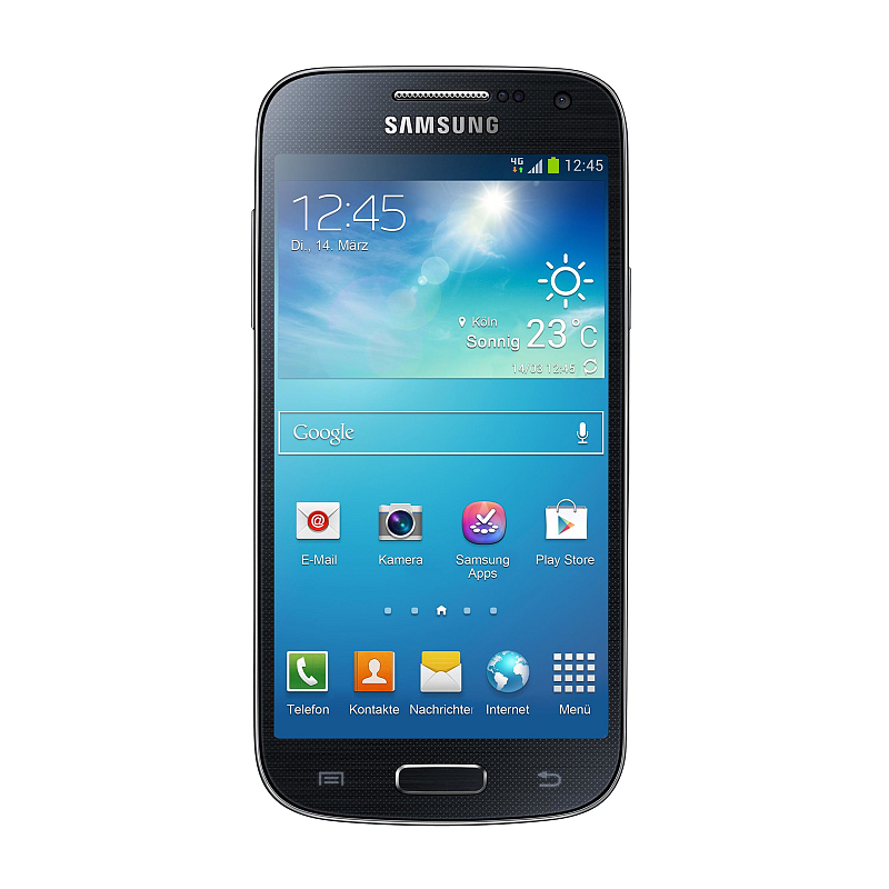 Samsung Galaxy S4 Mini GT-I9195 10,9 cm (4.3") Single SIM Android 4.2.2 4G Micro-USB B 8 GB 1900 mAh Schwarz