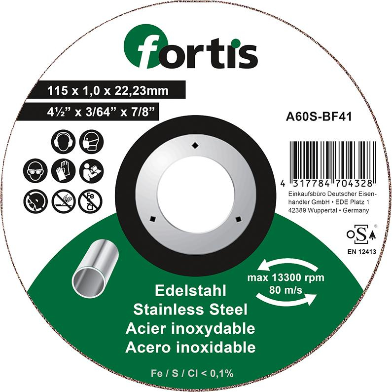 Fortis 4317784704328 Winkelschleifer-Zubehör