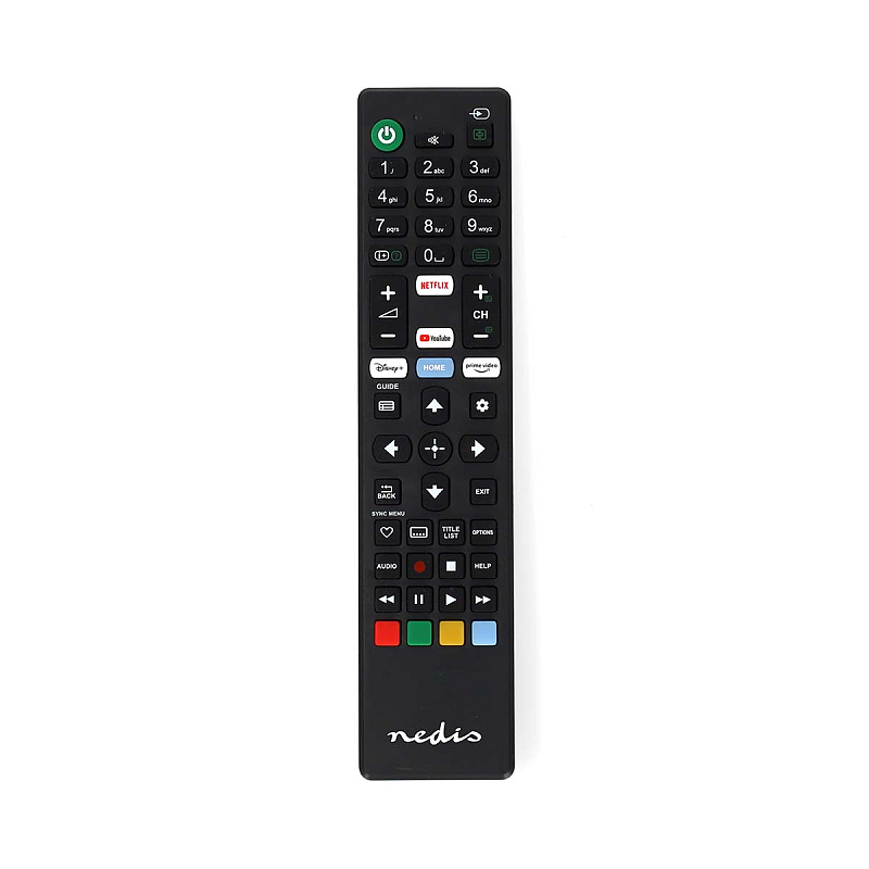 Nedis TVRC45SOBK Fernbedienung IR Wireless TV Drucktasten
