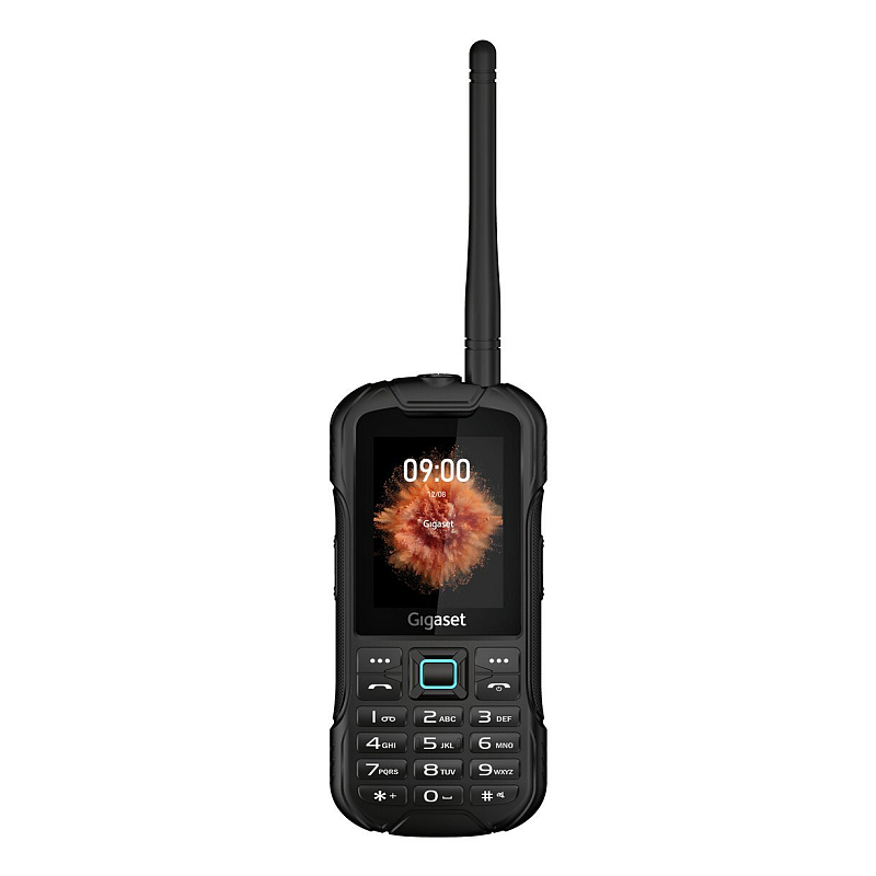 Gigaset GLX8 Active 6,1 cm (2.4") Dual-SIM Mocor OS 4G USB Typ-C 0,064 GB 0,128 GB 2500 mAh Schwarz