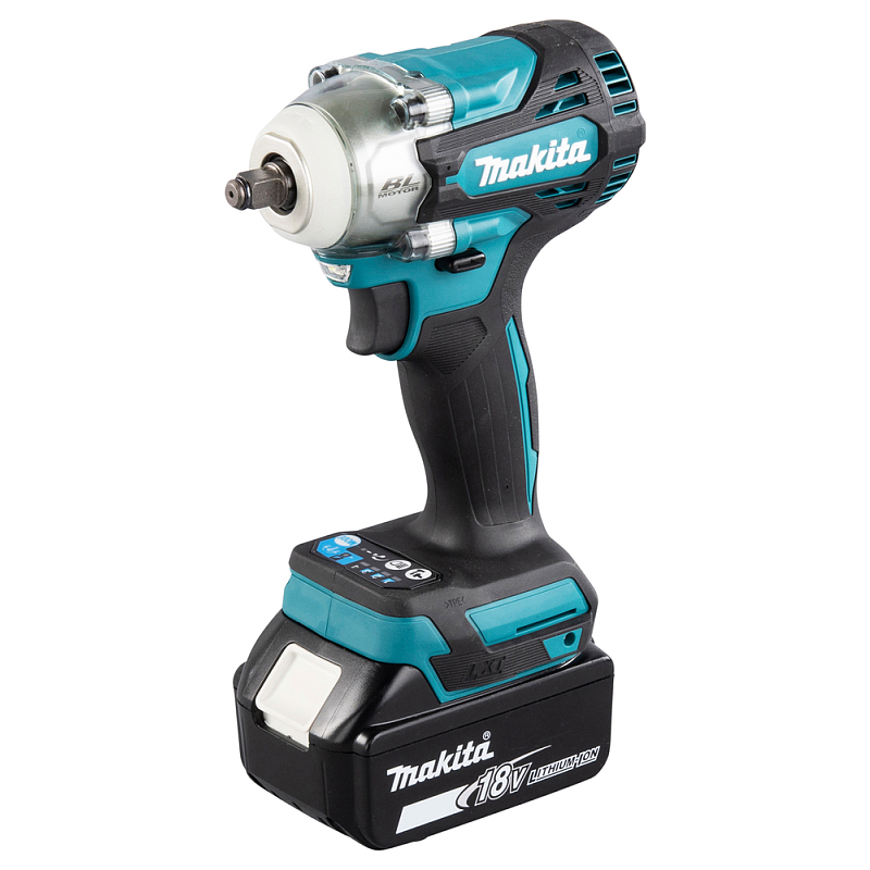Makita DTW302Z Schraubendreher 3/8" 3200 RPM Schwarz, Blau 18 V