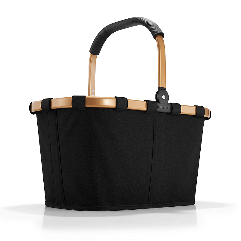 Reisenthel BK7041 Einkaufstasche Schwarz, Gold Einkaufswagen