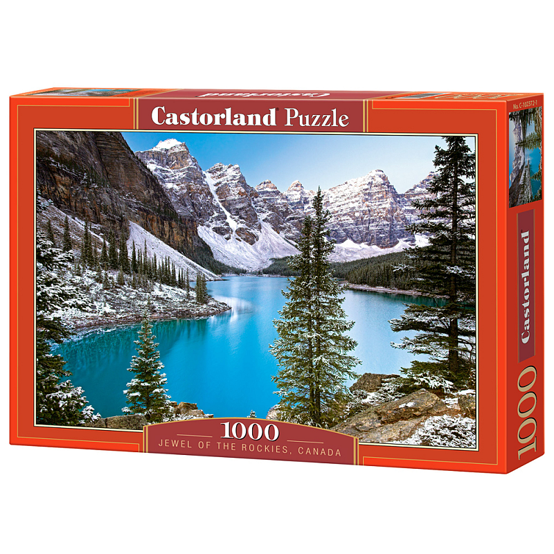 Castorland The Jewel of the Rockies, Canada 1000 pcs Puzzlespiel 1000 Stück(e) Landschaft