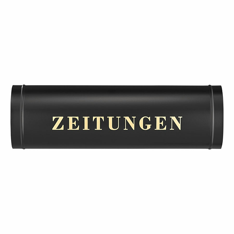 BURG-WÄCHTER 800 S Briefkasten Schwarz Wandmontierter Briefkasten Kunststoff, Stahl