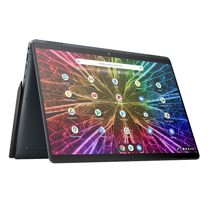 HP Elite Dragonfly Intel® Core™ i7 i7-1265U Chromebook 34,3 cm (13.5") WUXGA+ 16 GB LPDDR4x-SDRAM 256 GB SSD Wi-Fi 6 (802.11ax) ChromeOS Blau