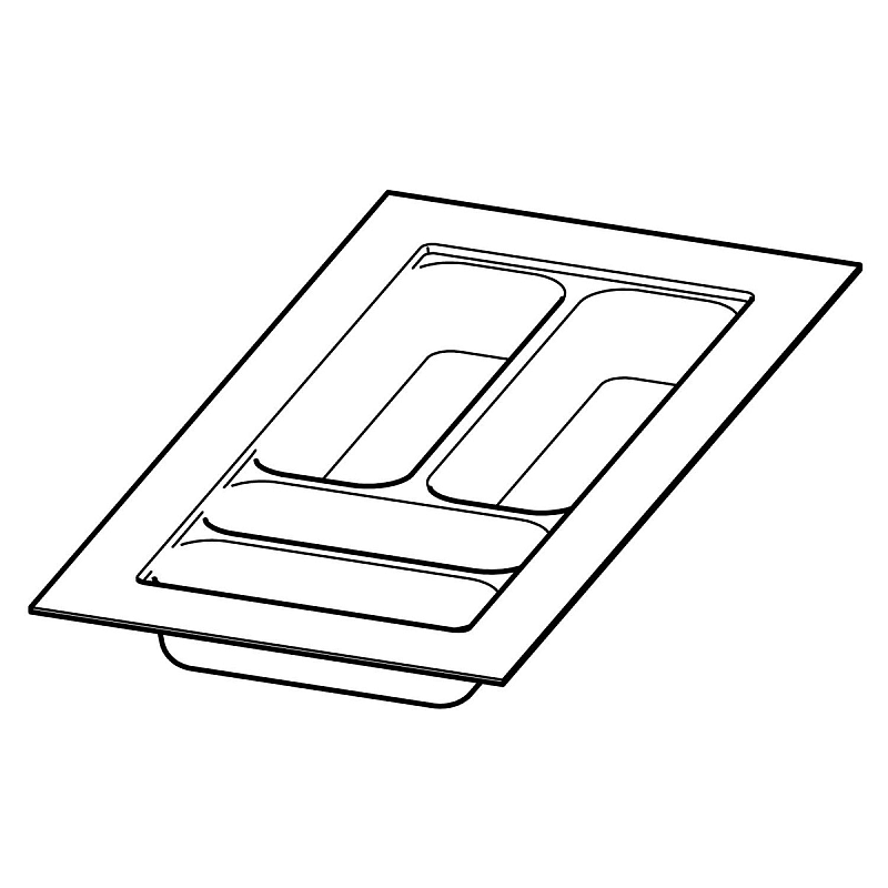 Hettich 9194931 Schubladenrolle & -schiene 550 mm