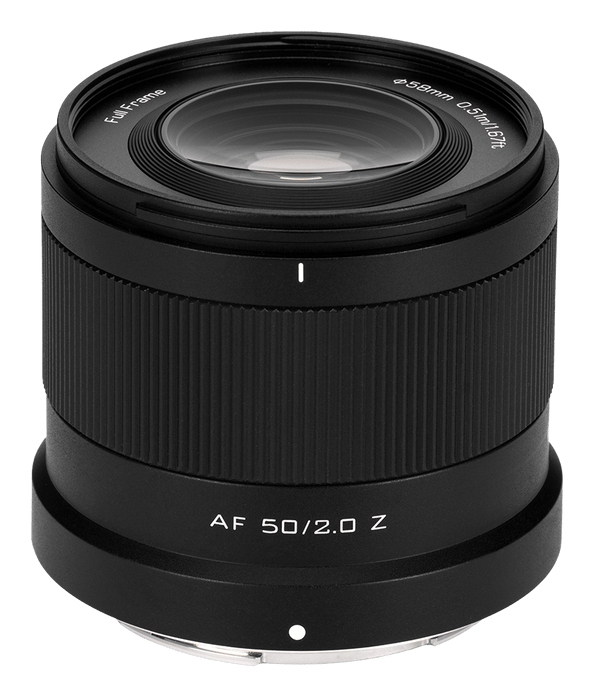 VILTROX AF 50 2.0 Z Kameraobjektiv Kinoobjektiv Vollformat-Objektiv Schwarz