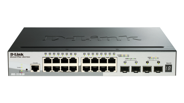 D-Link DGS-1510-52XMP Managed L3 Gigabit Ethernet (10/100/1000) Power over Ethernet (PoE) Schwarz
