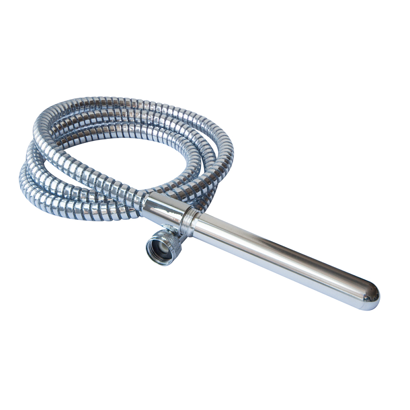 JOYDIVISION AQUAstick – Intimate Douche Attachment Handduschbrause mit Kopf Silber