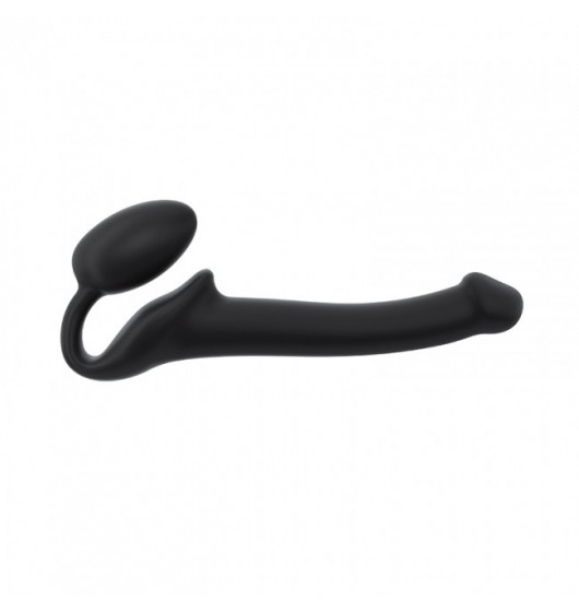Strap-on-me 6012833 Vibrator Umschnalldildo Analverkehr, Vaginaler Sex Schwarz Kunststoff, Silikon 155 mm 2,7 cm