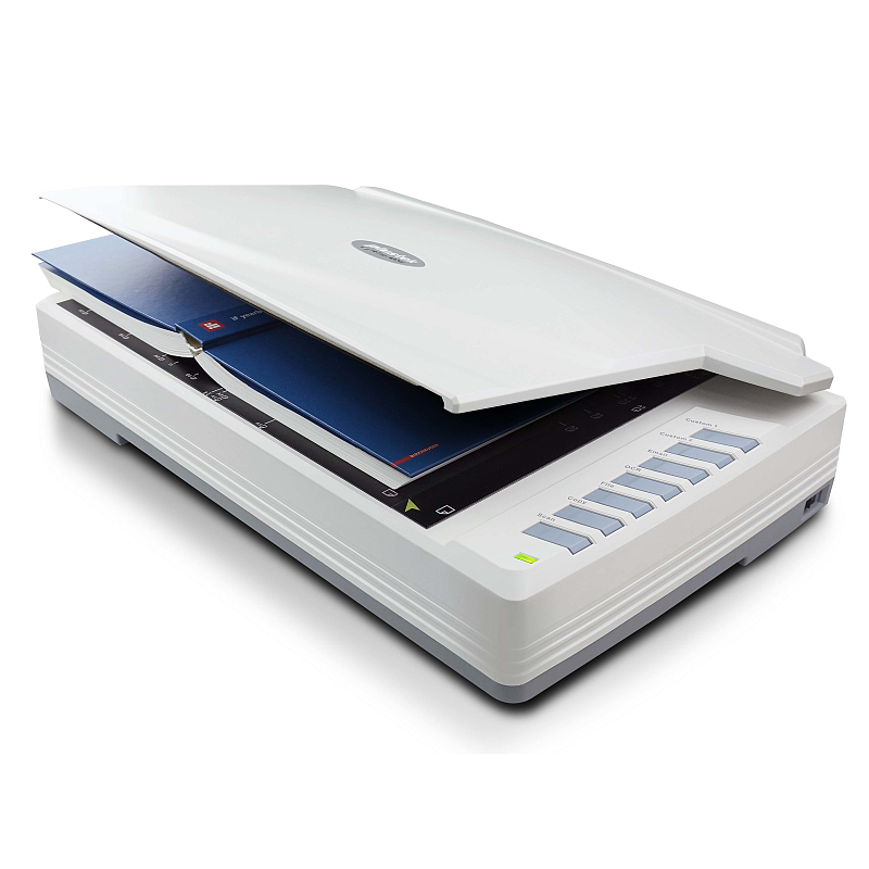 Plustek A320E Flachbettscanner 800 x 800 DPI A3 Weiß