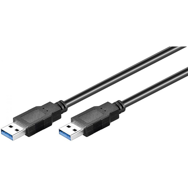 Goobay TCOCUAA18U3 USB Kabel USB 3.2 Gen 1 (3.1 Gen 1) 3 m USB A Schwarz