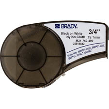 Brady M211 und M210, Etiketten aus Nylongewebe für Kabel, Leitungen und Patch-Panels
