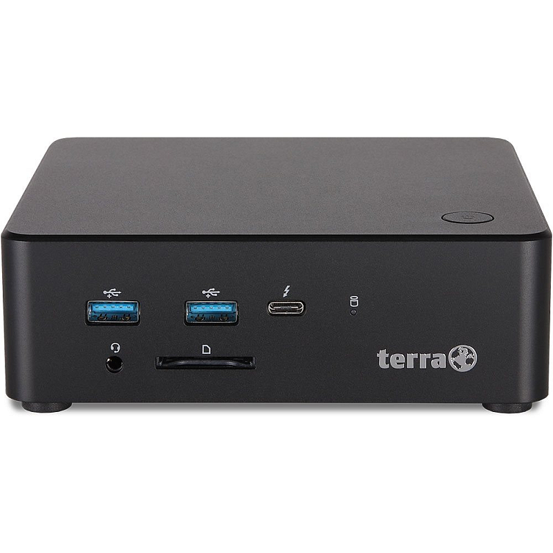 TERRA 1000099 PC/Workstation Intel® Core™ i3 i3-1315U 16 GB DDR5-SDRAM 500 GB SSD Micro PC Schwarz