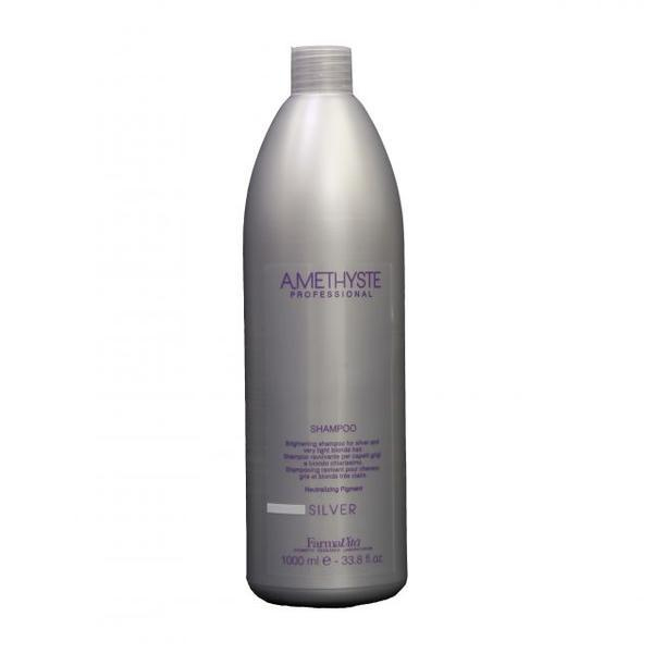 FarmaVita Amethyste Silver Shampoo 1000 ml 1,07 kg Professionell Frauen