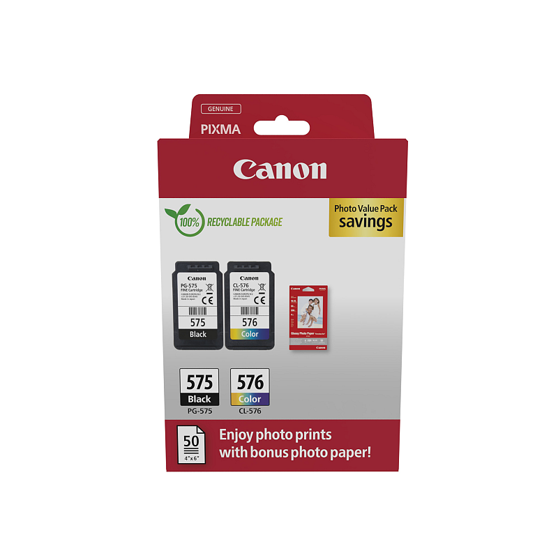 Canon PG-575/CL-576 Photo Value Pack