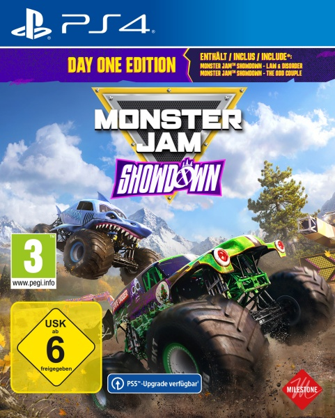 PLAION Monster Jam Showdown Tag Eins Vereinfachtes Chinesisch, Traditionelles Chinesisch, Deutsch, Englisch, Mexikanisches Spanisch, Französisch, Italienisch, Japanisch, Polnisch, POR-BRA PlayStation 4
