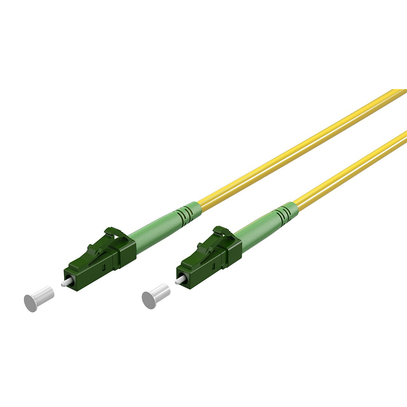 Goobay 59632 InfiniBand/Glasfaserkabel 10 m LC FTTH Gelb