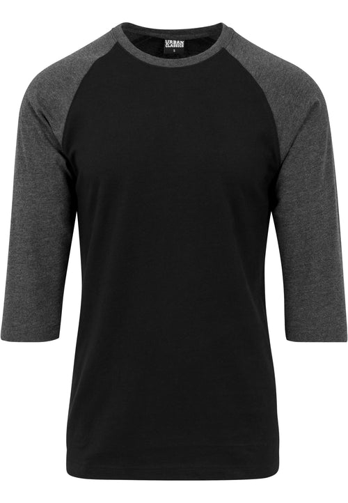 Urban Classics TB366-00445-0037 T-Shirt 3/4 Ärmel Baumwolle, Polyester
