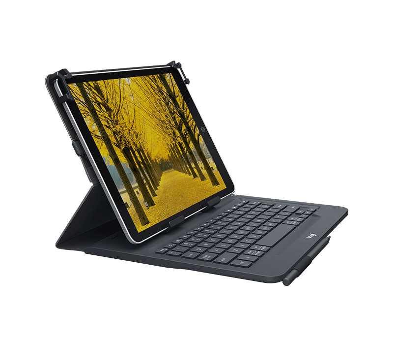 Logitech 920-008337 Tastatur für Mobilgeräte QWERTZ Deutsch Bluetooth Schwarz