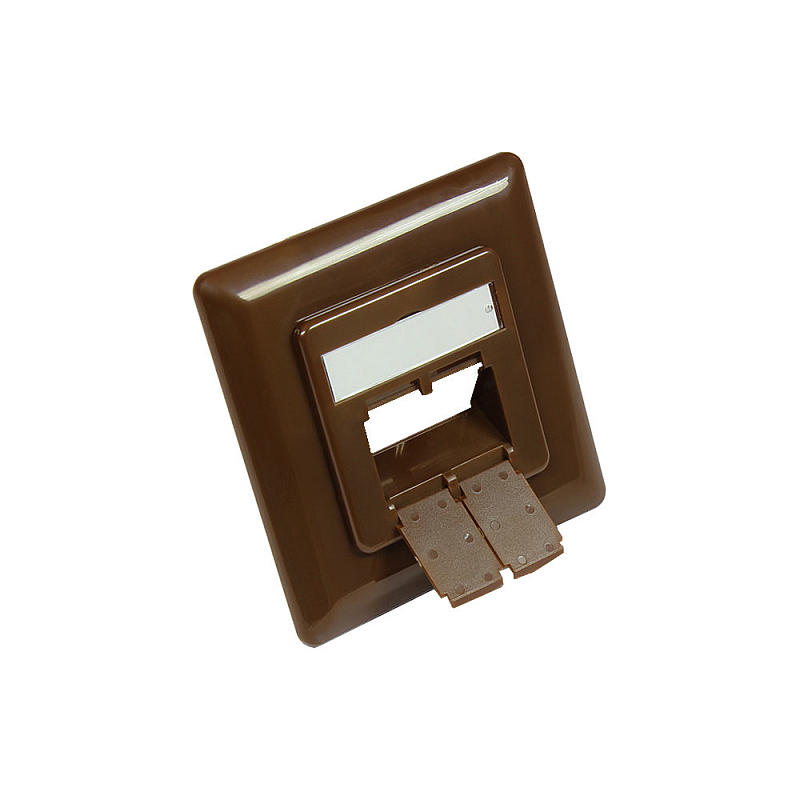 Alcasa GC-N0056 Steckdosensicherung RJ-45 Braun 1 Stück(e)
