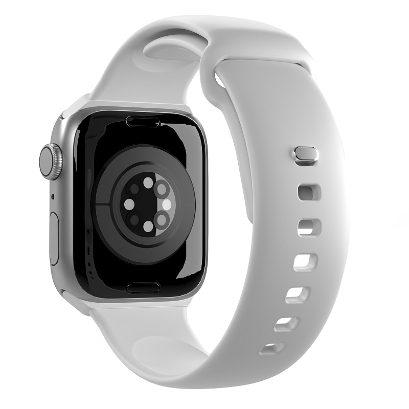 PURO PUICNAW44WHI Intelligentes tragbares Accessoire Band Weiß Silikon