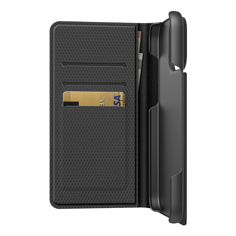 Black Rock The Classic Handy-Schutzhülle 17,5 cm (6.9") Geldbörsenhülle Schwarz