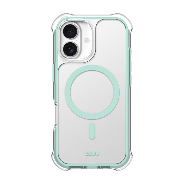 LAUT AERO PROTECT Handy-Schutzhülle 16 cm (6.3") Cover Mintfarbe, Transparent