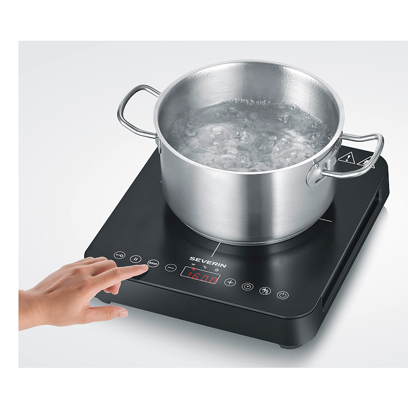 Severin KP 1025 Schwarz Arbeitsplatte 31 cm Zonen-Induktionskochfeld 1 Zone(n)
