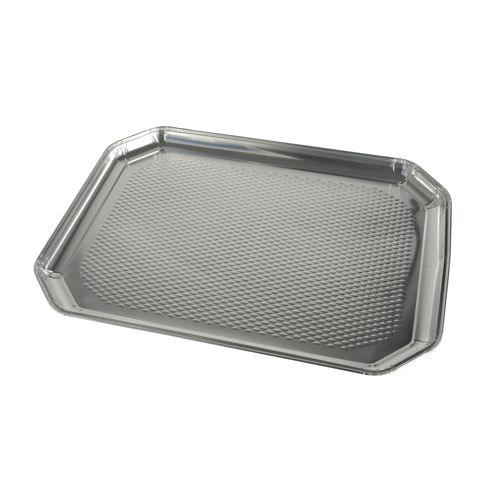 Papstar 85068 Serviergeschirr Aluminium Quadratisch Servierplatte