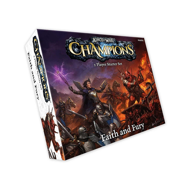 Asmodee Kings of War: Champions - Faith & Fury 2-Player Set Abbildung