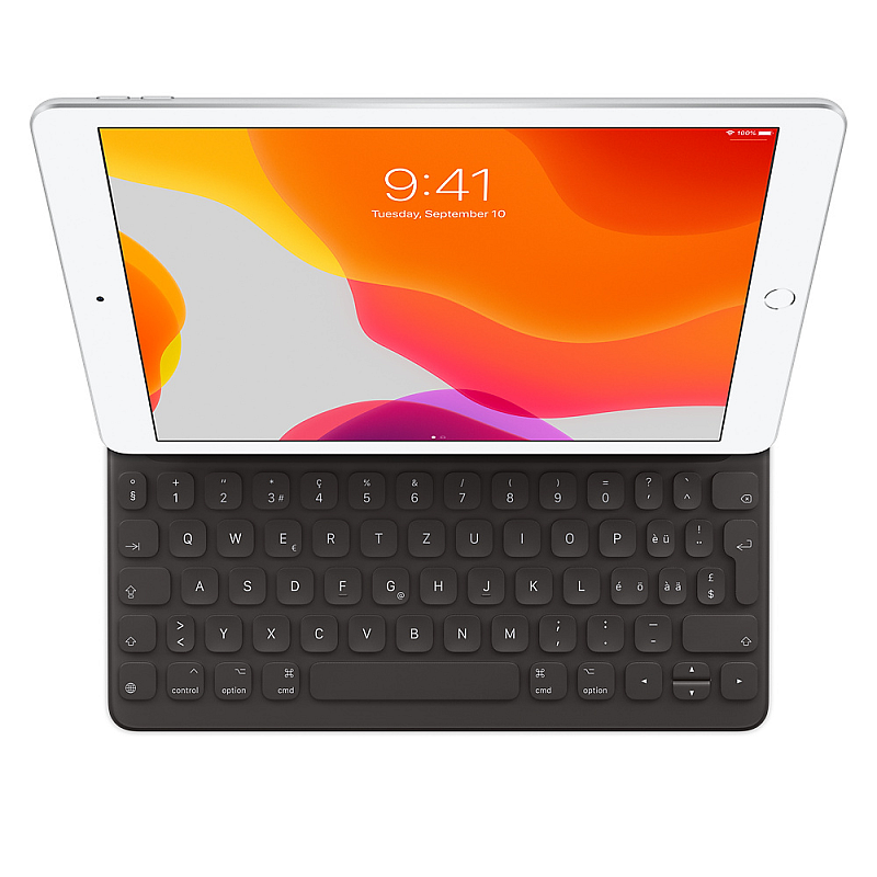 Apple MX3L2SM/A Tastatur für Mobilgeräte QWERTZ Schweiz Schwarz