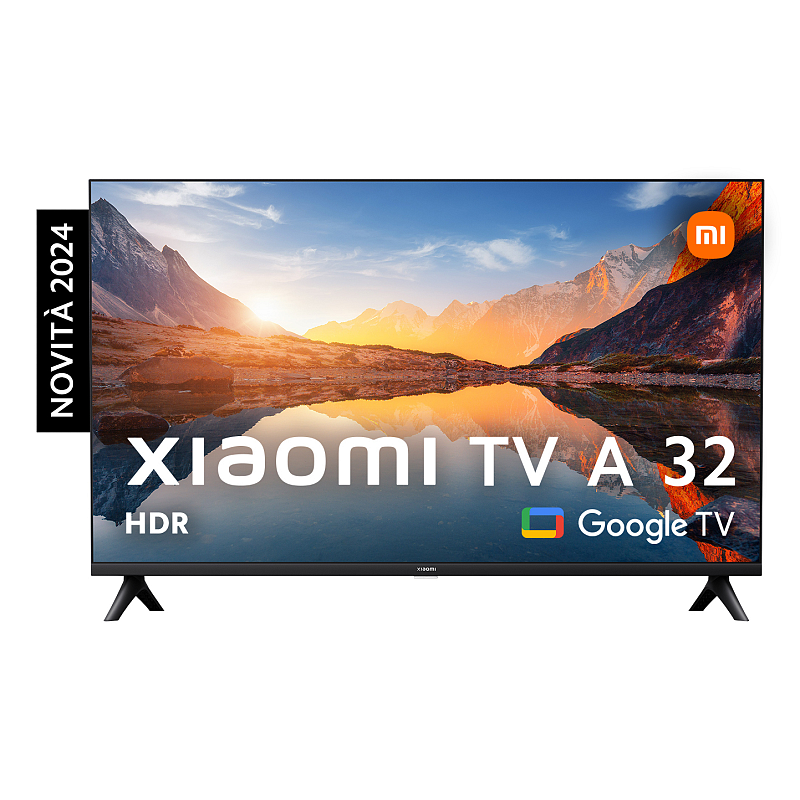 Xiaomi TV A 32" 81,3 cm (32") HD Smart-TV WLAN Schwarz