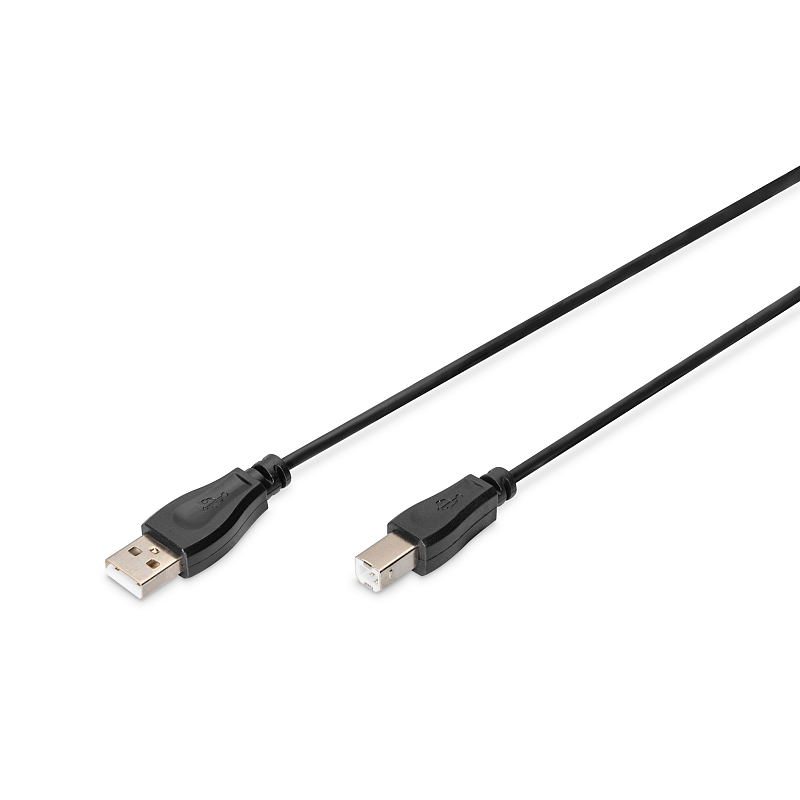 Digitus USB-A – USB-B Anschlusskabel, 1m