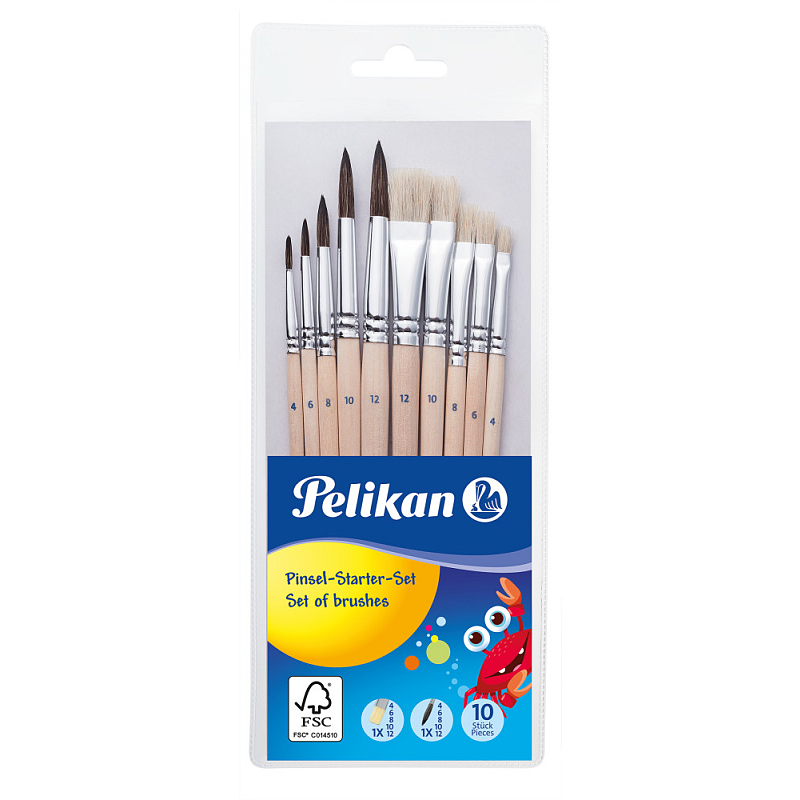 Pelikan 700405 Künstlerpinsel 10 Stück(e)