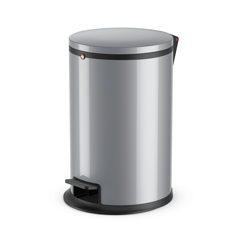 Hailo Pure M 12 l Rund Stahl Silber