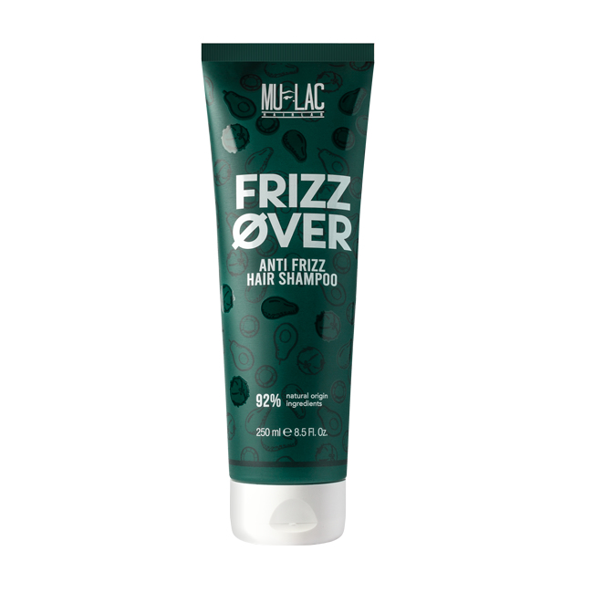 Mulac Cosmetics Frizz Over 200 ml Shampoo Natürlich/Natur Unisex