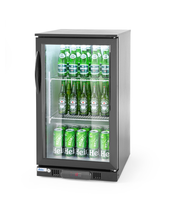 Hendi 233900 Industrieller Kühl/Gefrierschrank Kühlschrank für hinter der Bar 93 l Freistehend D