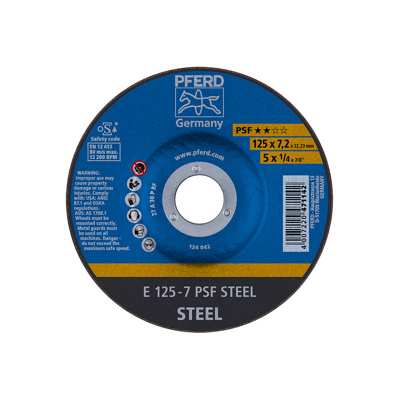 PFERD 69298071 Winkelschleifer-Zubehör Schleifscheibe