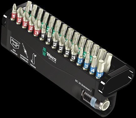 Wera Bit-Check 30 Stainless 1 Schraubenziehereinsatz 30 Stück(e)