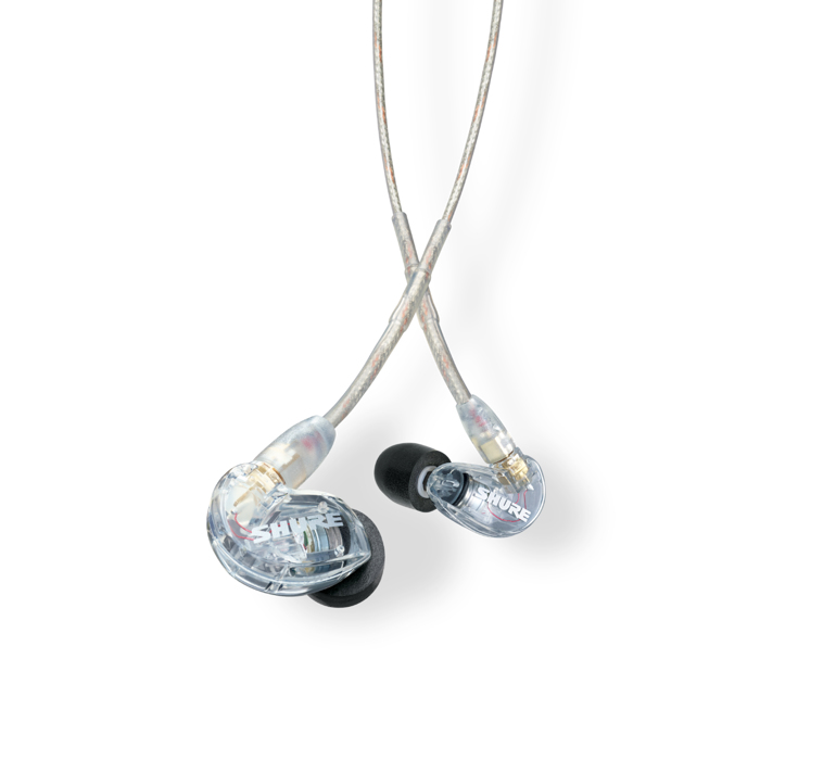 Shure SE215 Pro Kopfhörer Kabelgebunden im Ohr Bühne/Studio Transparent