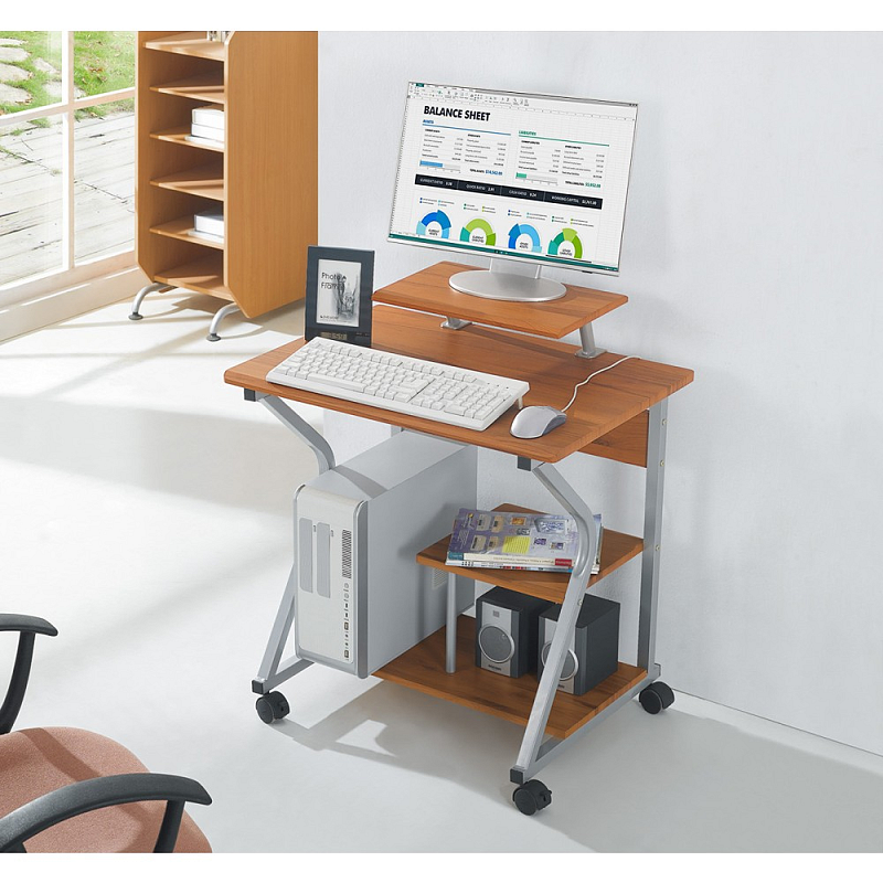 Techly ICA-TB 218 Computertisch Buche