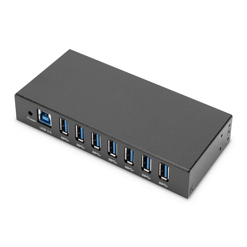 Digitus USB 3.0 Hub, 7-Port, Industrial Line