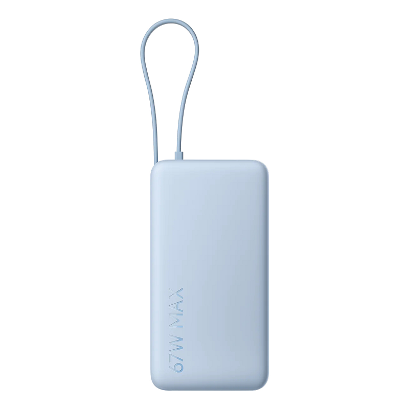 Xiaomi 67W Power Bank 20000 Lithium-Ion (Li-Ion) 20000 mAh Blau