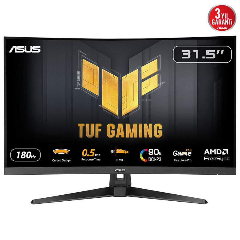 ASUS TUF Gaming VG32WQ3B Computerbildschirm 80 cm (31.5") 2560 x 1440 Pixel Quad HD LED Schwarz
