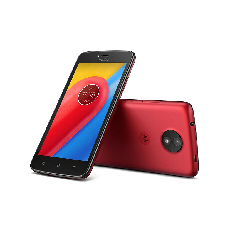 Lenovo Moto C 12,7 cm (5") Dual-SIM Android 7.0 4G Mikro-USB 1 GB 16 GB 2350 mAh Rot